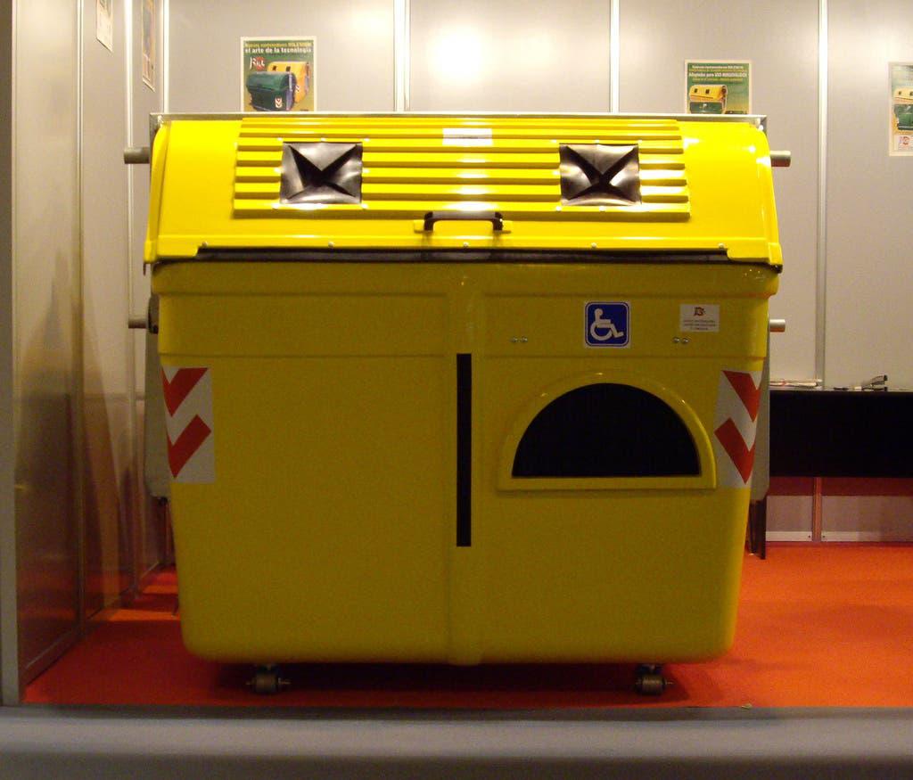 Contenedor-amarillo