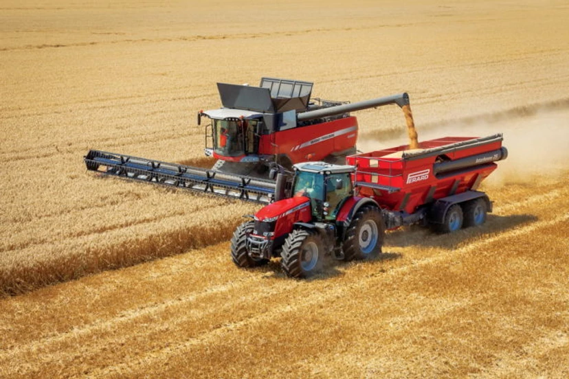 Campo/tractor/agricultura
